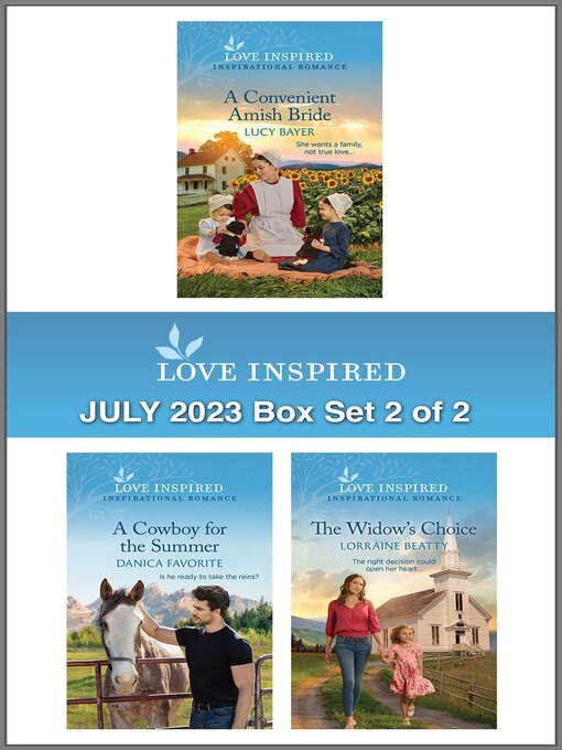 Title details for Love Inspired July 2023 Box Set--2 of 2 by Lucy Bayer - Available